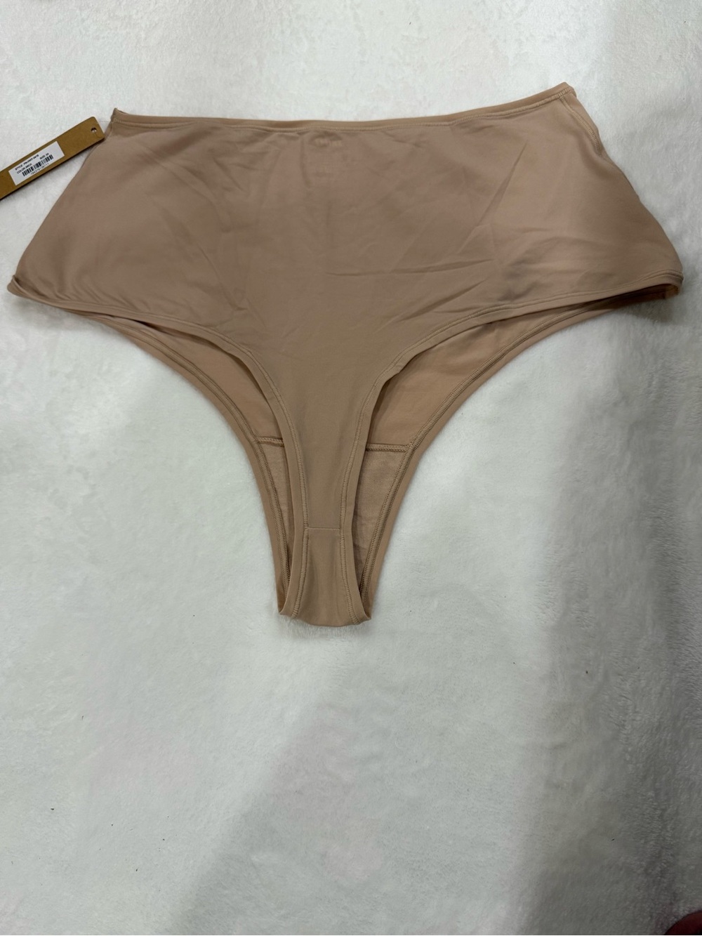 High-Waist Nude Seamless Kids Bottoms